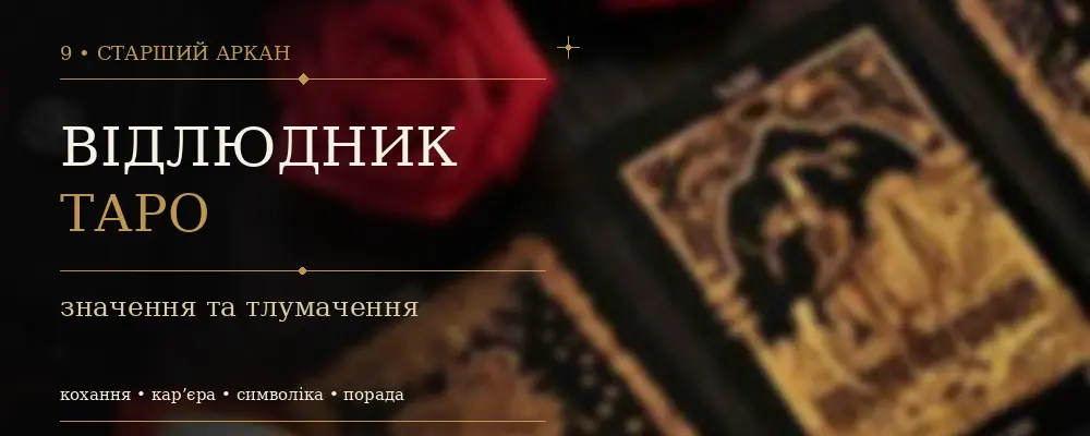 Отшельник: значение IX Аркана Таро