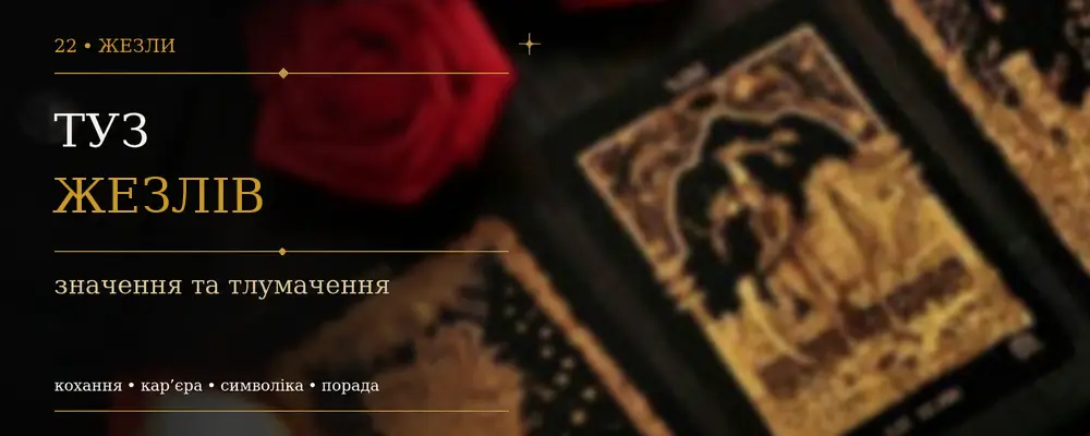 Туз Жезлов: значение карты Таро