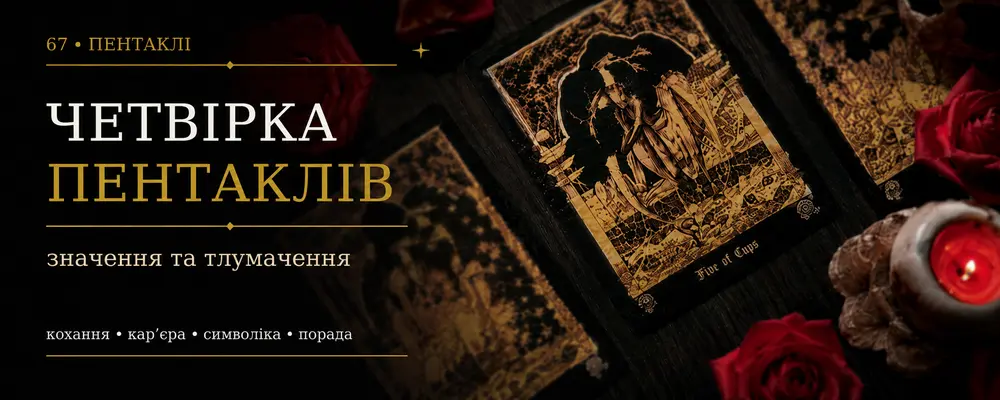 Четвірка Пентаклів: значення карти Таро