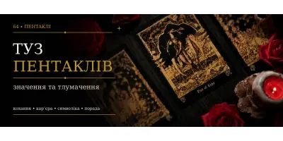 Туз Пентаклів Таро: значення карти