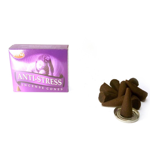 Арома-конусы - Antistress Dhoop Cones, HEM (Против Стресса)