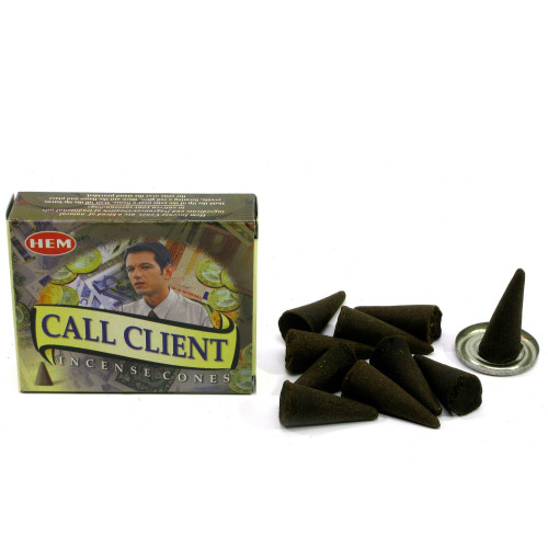 Арома-конусы - Call Client Dhoop Cones, HEM (Привлечение покупателей)