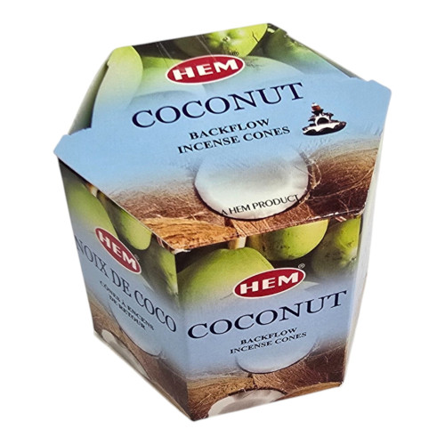 Арома-конусы - Coconut Dhoop Cones, HEM (Кокос)