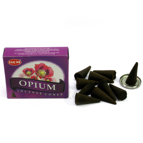 Арома-конусы - Opium Dhoop Cones, HEM (Опиум)