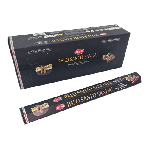 Пыльцевые благовония - Palo Santo Rose Premium Masala Incense, Масала HEM (Пало санто и сандал)