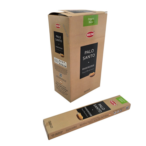 Пыльцевые благовония - Palo Santo Frankincense Natural Masala Incense, Масала HEM (Пало санто и ладан)