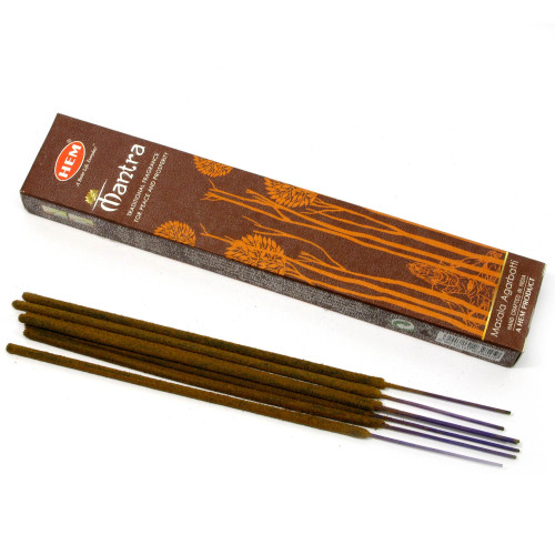 Пыльцевые благовония - Mantra Masala Incense, Масала HEM (Мантра)