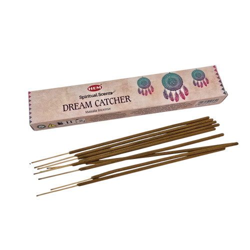 Пыльцевые благовония - Dream Catcher Masala Incense, Масала HEM (Ловец снов)