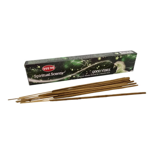 Пыльцевые благовония - Good Vibes Premium Masala Incense, Масала HEM (Позитивные вибрации)