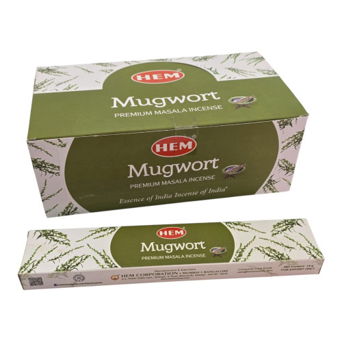 Пыльцевые благовония - Mugwort Premium Masala Incense, Масала HEM (Полынь)