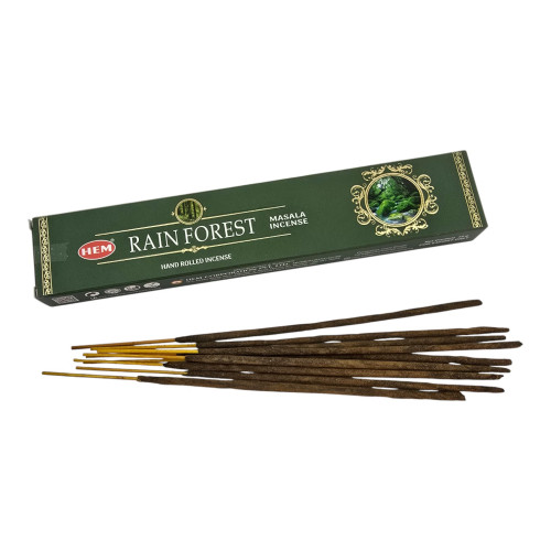 Пыльцевые благовония - Rain Forest Masala Incense, Масала HEM (Дождь в лесу)