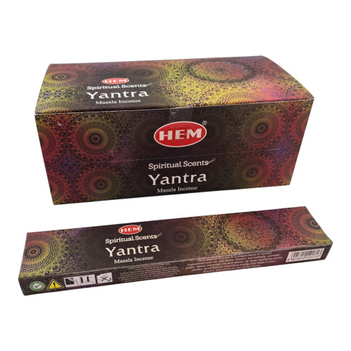 Пыльцевые благовония - Yantra Masala Incense, Масала HEM (Янтра)
