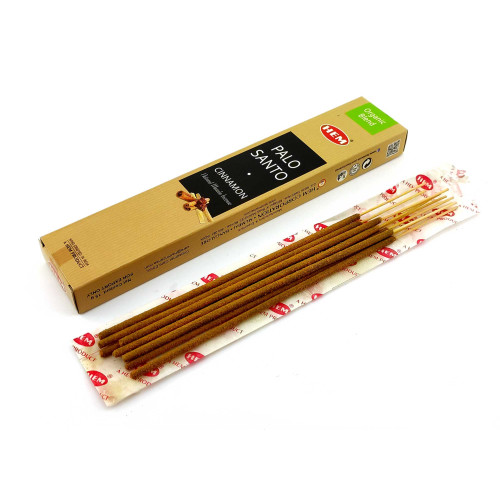 Пыльцевые благовония - Palo Santo Cinnamon Natural Masala Incense, Масала HEM (Пало санто и корица)