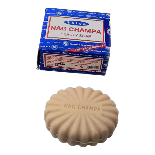 Туалетное мыло Satya Nag Champa (наг чампа), 100 г
