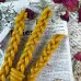 Свічка-скрутка "Сонячна енергія" (19 см)