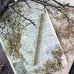Зелена воскова свічка з корицею, лавровим листом та гвоздикою 20 см