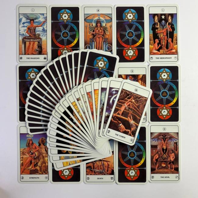 Карты Таро - Тота Алистера Кроули, Aleister Crowley Thoth Tarot (Русская версия)