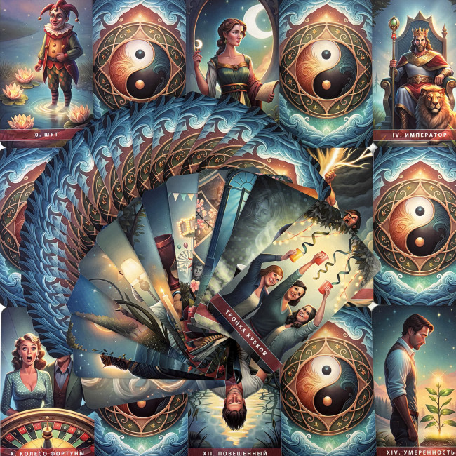 Карти Таро - Емоцій, Tarot of Emotions (Російська версія) Карти Таро - Емоцій, Tarot of Emotions (Російська версія)