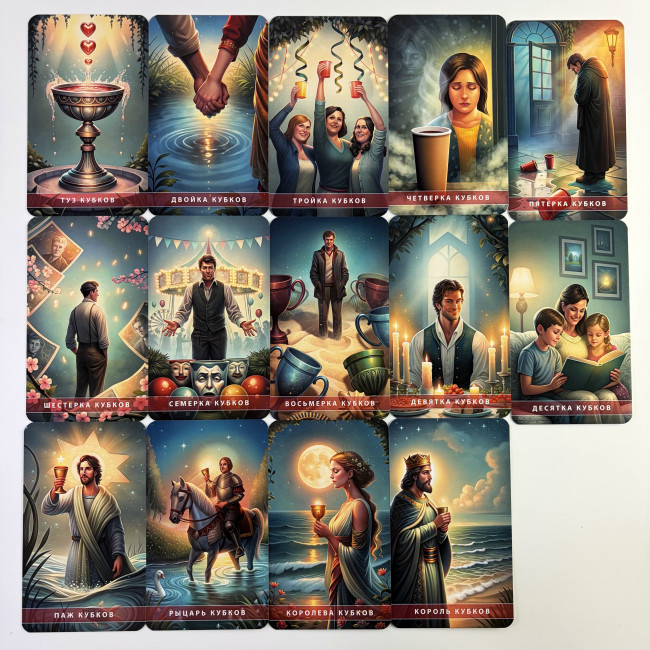Карти Таро - Емоцій, Tarot of Emotions (Російська версія) Карти Таро - Емоцій, Tarot of Emotions (Російська версія)