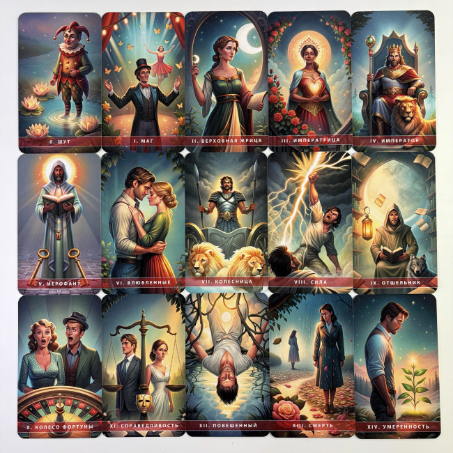 Карти Таро - Емоцій, Tarot of Emotions (Російська версія) Карти Таро - Емоцій, Tarot of Emotions (Російська версія)
