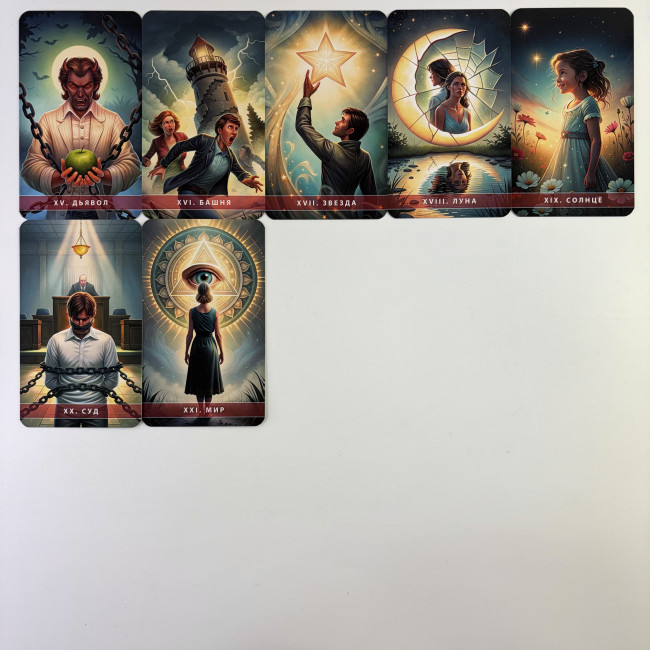 Карти Таро - Емоцій, Tarot of Emotions (Російська версія) Карти Таро - Емоцій, Tarot of Emotions (Російська версія)