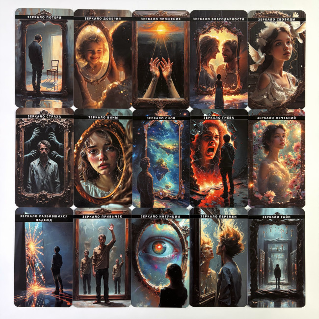 Карты Оракул - Зеркал, Oracle of Mirrors (Русская версия)