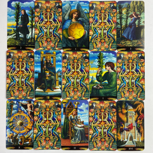 Карты Таро - Прерафаэлитов, Preraphaelite Tarot