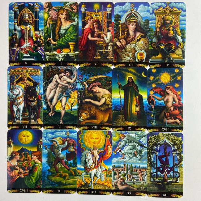 Карты Таро - Прерафаэлитов, Preraphaelite Tarot