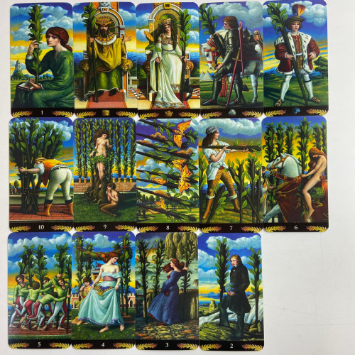 Карты Таро - Прерафаэлитов, Preraphaelite Tarot