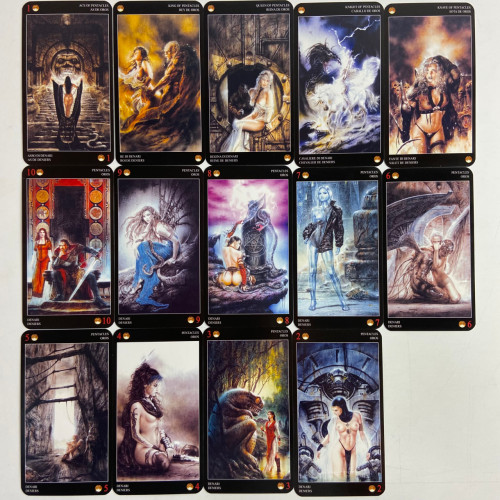 Карты Таро - Темное Таро Ройо, Royo Dark Tarot Карты Таро - Темное Таро Ройо, Royo Dark Tarot