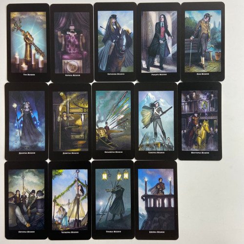 Подарочный набор таро - Викторианское, Steampunk Tarot, книга + карты Подарочный набор таро - Викторианское, Steampunk Tarot, книга + карты