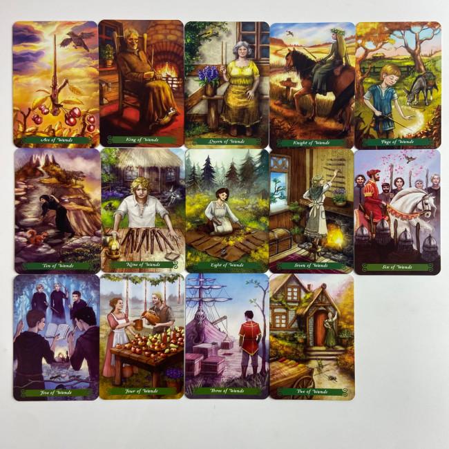 Подарунковий набір таро - Зеленої відьми, The Green Witch Tarot, книга + карти Подарунковий набір таро - Зеленої відьми, The Green Witch Tarot, книга + карти