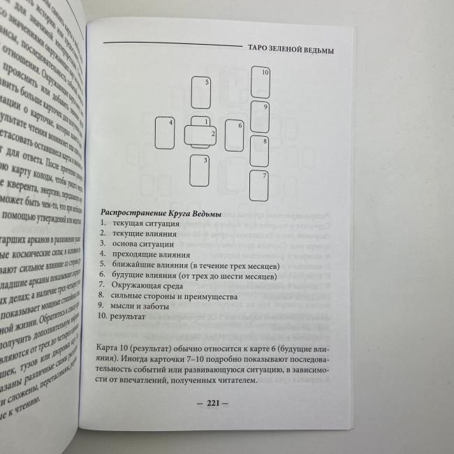 Подарунковий набір таро - Зеленої відьми, The Green Witch Tarot, книга + карти Подарунковий набір таро - Зеленої відьми, The Green Witch Tarot, книга + карти