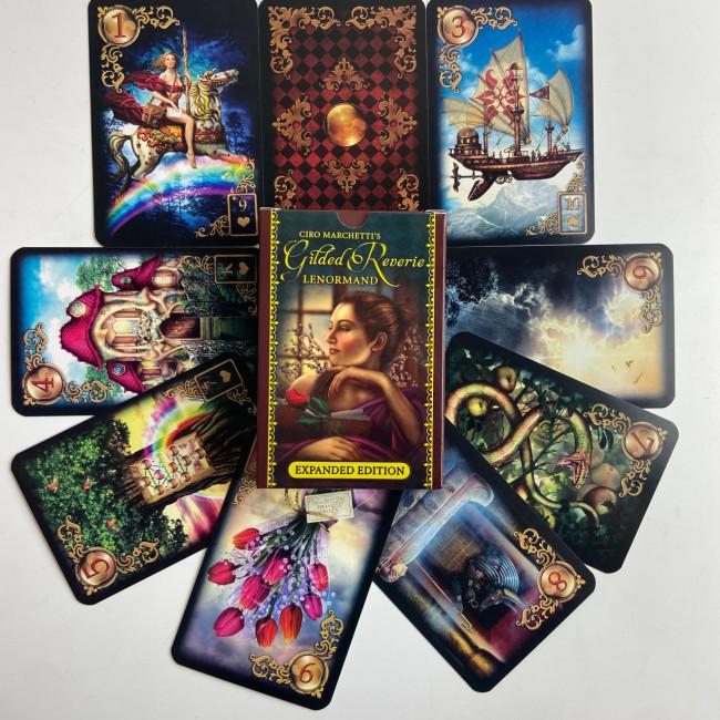 Карти Оракул - Золоті мрії Ленорман, Gilded Reverie Lenormand