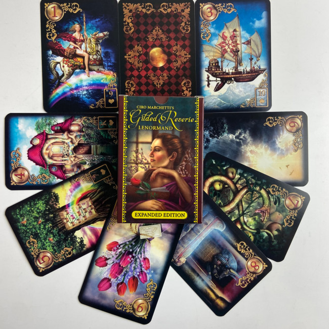 Карти Оракул - Золоті мрії Ленорман, Gilded Reverie Lenormand
