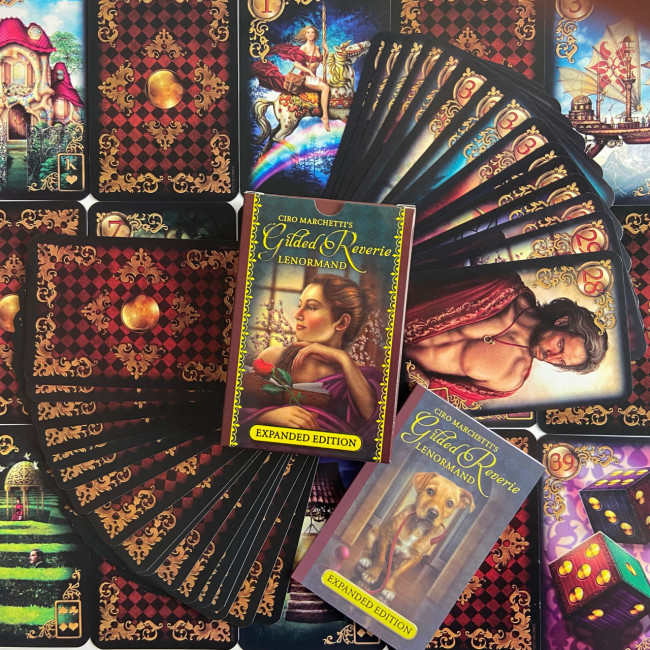 Карти Оракул - Золоті мрії Ленорман, Gilded Reverie Lenormand