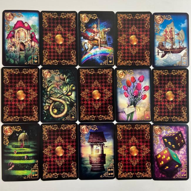 Карти Оракул - Золоті мрії Ленорман, Gilded Reverie Lenormand