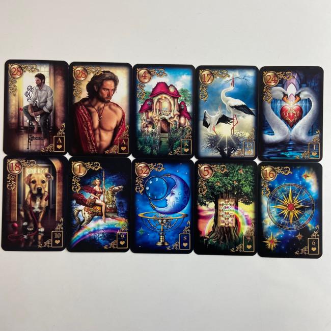 Карти Оракул - Золоті мрії Ленорман, Gilded Reverie Lenormand