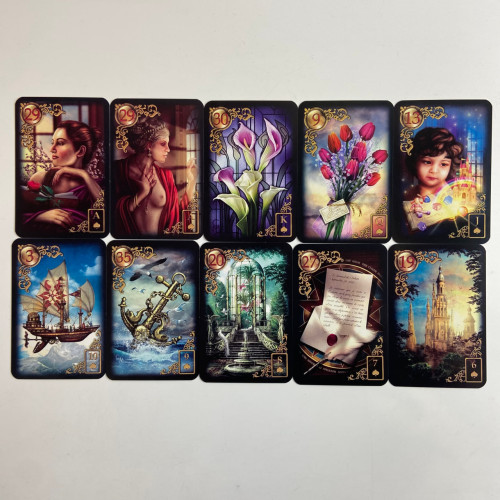 Карты Оракул - Золотые мечты Ленорман, Gilded Reverie Lenormand Карты Оракул - Золотые мечты Ленорман, Gilded Reverie Lenormand
