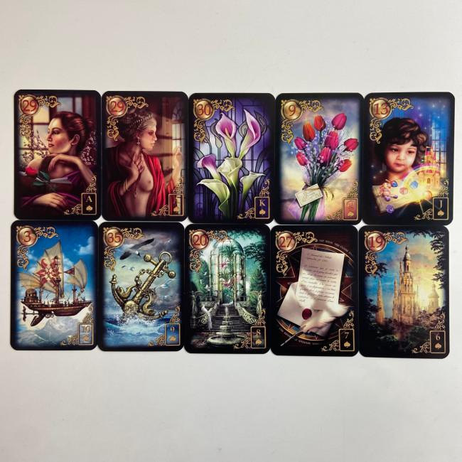 Карти Оракул - Золоті мрії Ленорман, Gilded Reverie Lenormand