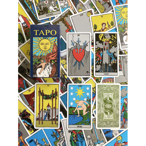 Комплект таро - Райдера Уэйта, книга теория и практика полное описание + карты