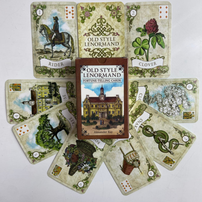 Карти Оракул - Cтарий стиль Ленорман, Old Style Lenormand