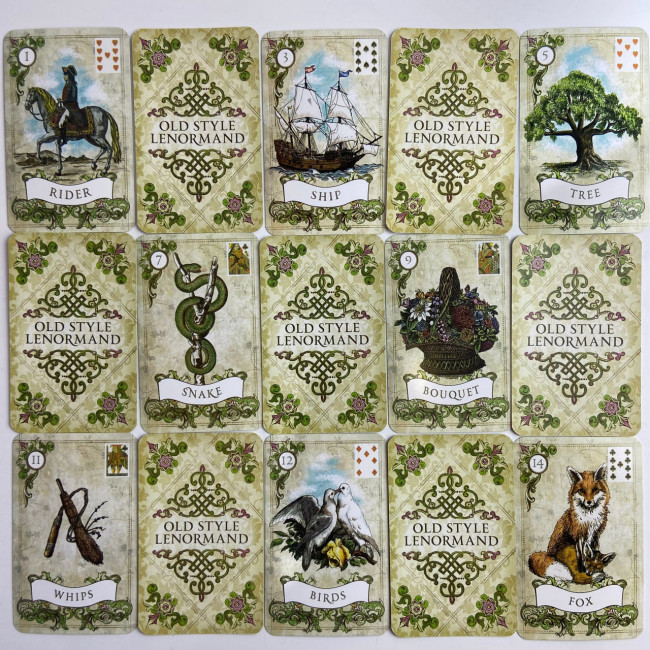 Карти Оракул - Cтарий стиль Ленорман, Old Style Lenormand