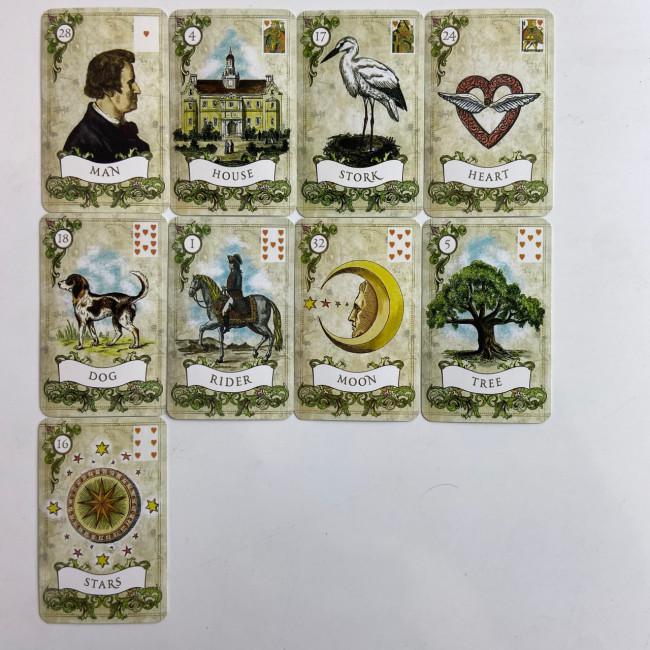 Карти Ленорман «Старий стиль» (Old Style Lenormand), 38 карт Карти Ленорман «Старий стиль» (Old Style Lenormand), 38 карт