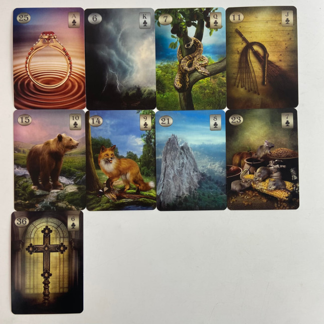 Карти Оракул - Телема Ленорман, Thelema Lenormand