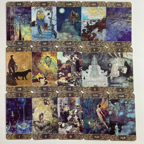 Карты Таро - Эдмунда Дюлака, Edmund Dulac Tarot