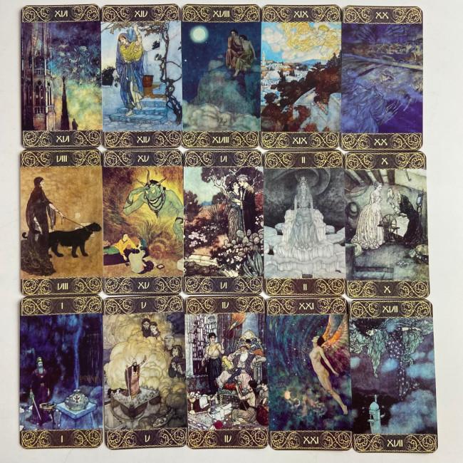 Карти Таро - Едмунда Дюлака, Edmund Dulac Tarot