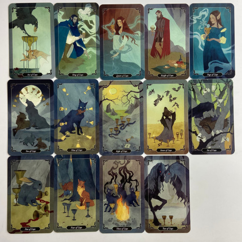 Подарунковий набір таро - Темного лісу, Dark Wood Tarot, книга + карти Подарунковий набір таро - Темного лісу, Dark Wood Tarot, книга + карти