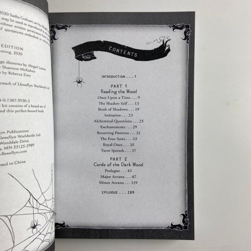 Подарунковий набір таро - Темного лісу, Dark Wood Tarot, книга + карти Подарунковий набір таро - Темного лісу, Dark Wood Tarot, книга + карти