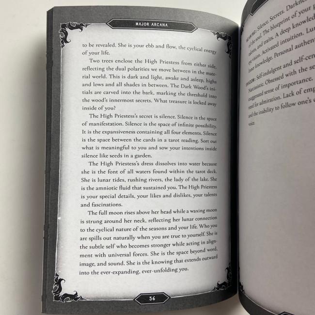 Подарунковий набір таро - Темного лісу, Dark Wood Tarot, книга + карти